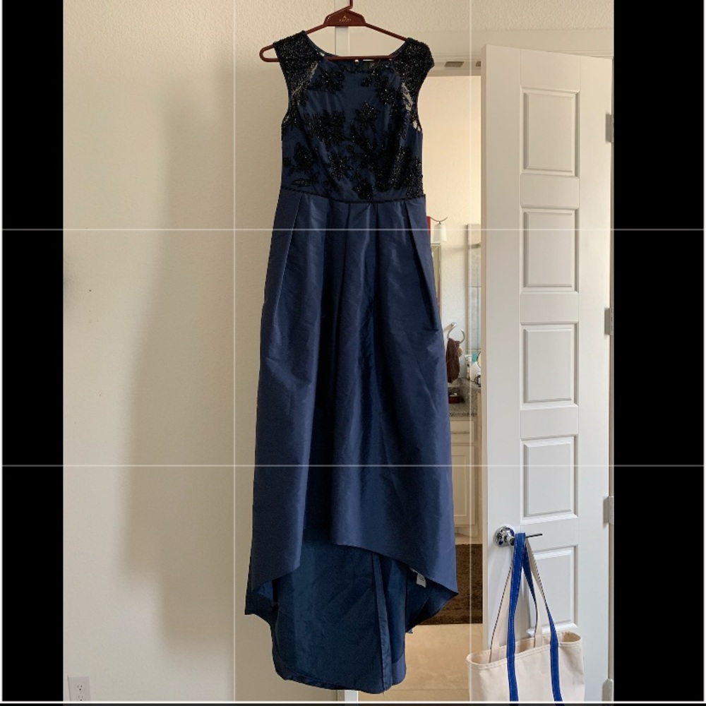 Adrianna papell beaded evening dress